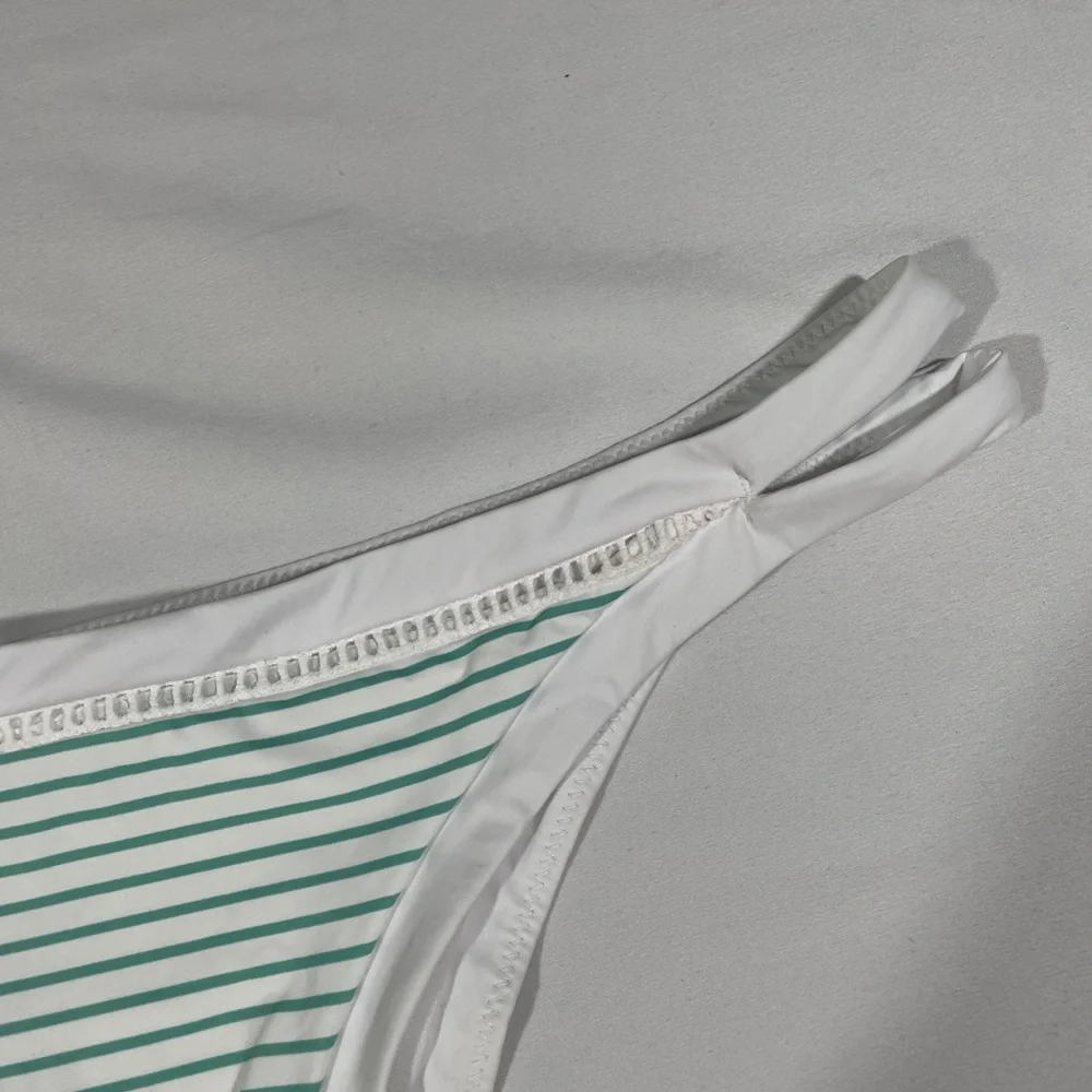 NEW Rhythm [ XL‎ ] Cheeky Stripes Sunkissed Itsy Bikini Bottom Green